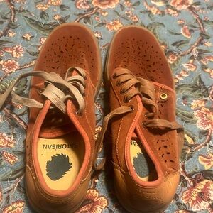 Satorisan suede shoes.